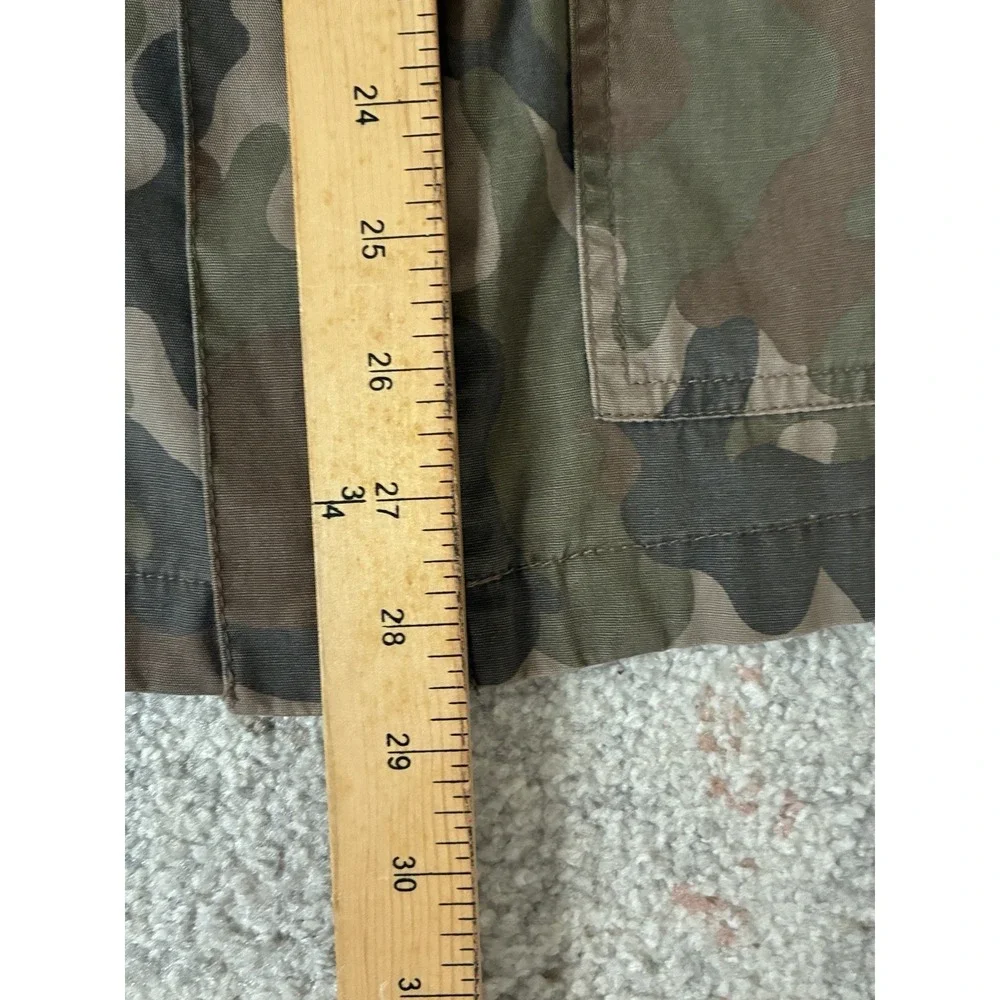 Mudd Camo Utility Jacket Studded Cargo Y2K Festival Utility-Sz M - Picture 7 of 8